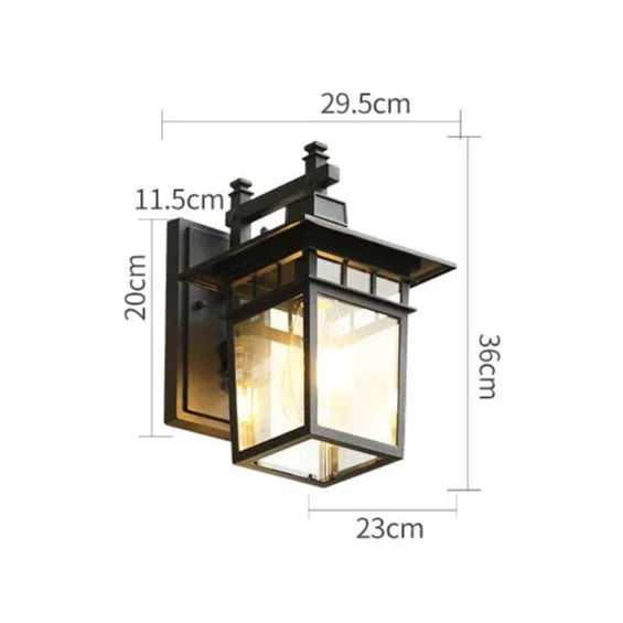 Yarveda Outdoor Wall Lamp