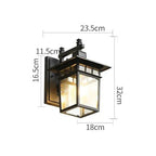 Yarveda Outdoor Wall Lamp