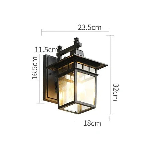 Yarveda Outdoor Wall Lamp