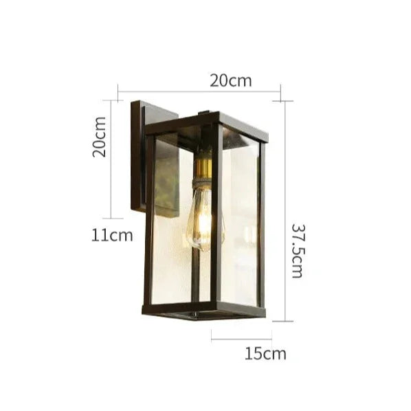 Yarveda Outdoor Wall Lamp