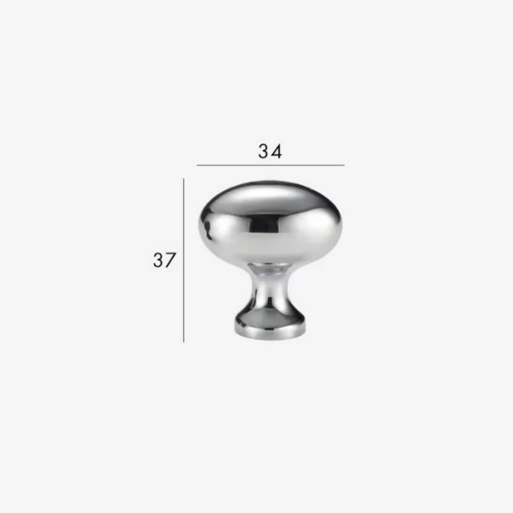Zavelle Brass Cabinet Knob