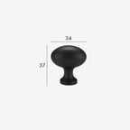 Zavelle Brass Cabinet Knob