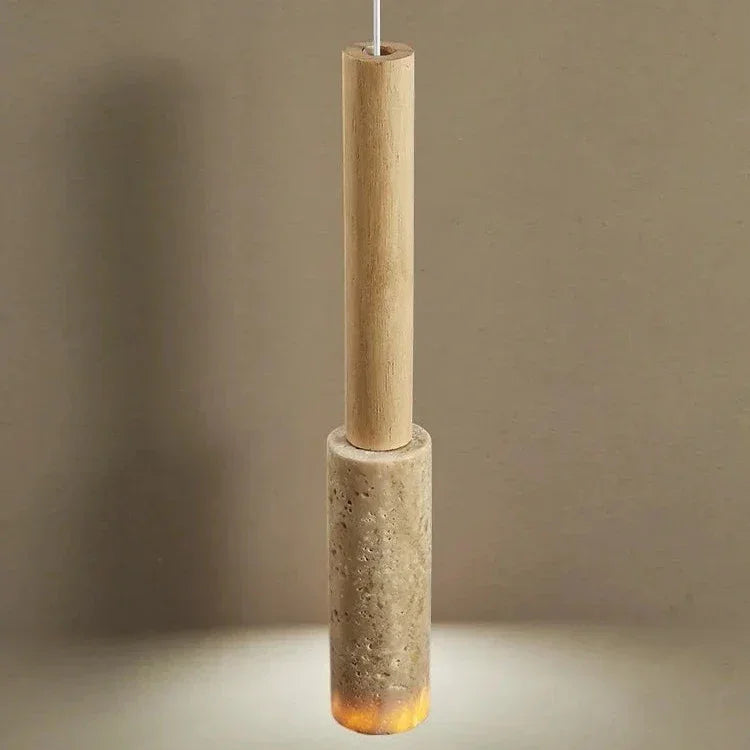 Zelfanta Travertine Pendant Lamp