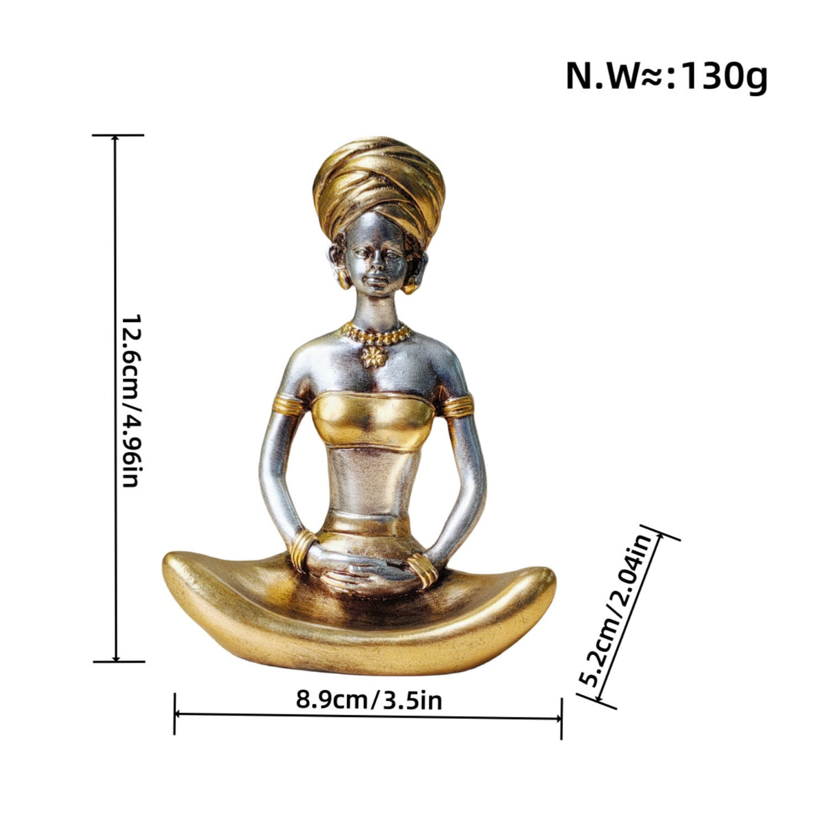 Zenart Statue Gold Silver | Thrascher