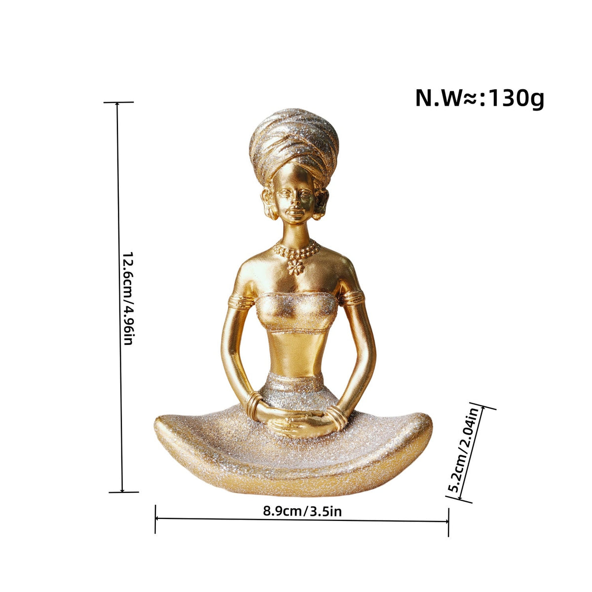 Zenart Statue Gold Silver | Thrascher