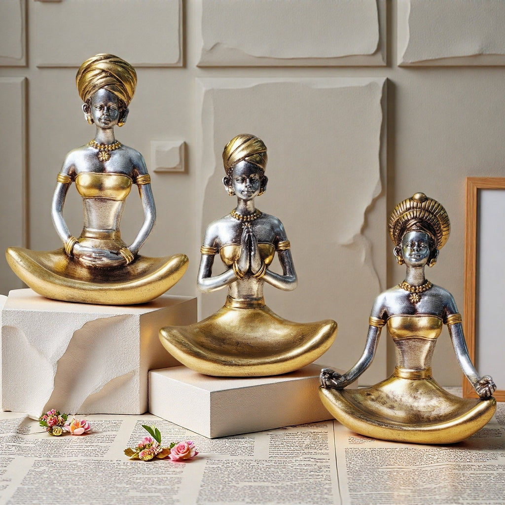 Zenart Statue Gold Silver | Thrascher