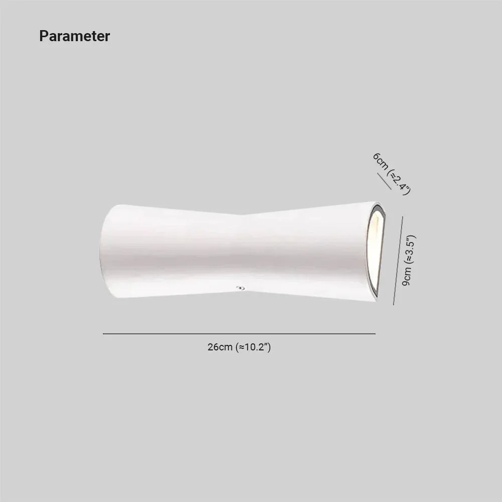 Zortora Outdoor LED Wall Light